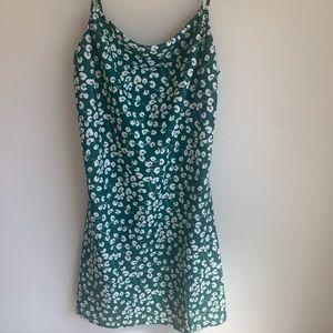 Princess Polly green mini dress